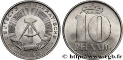 GERMAN DEMOCRATIC REPUBLIC 10 Pfennig emblème de la RDA 1968 Berlin AU 
