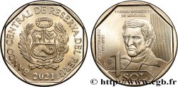 PERU 1 Sol série Bicentenaire 1821-2021 : Toribio Rodríguez de Mendoza 2021 Lima