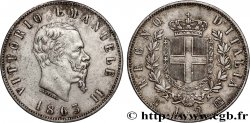 ITALY - KINGDOM OF ITALY - VICTOR-EMMANUEL II 2 Lire  1863 Naples