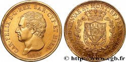 ITALY - KINGDOM OF SARDINIA - CHARLES-FELIX 80 Lire  1828 Gênes