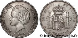 SPAGNA 5 Pesetas Alphonse XIII 2e type 1893 Madrid