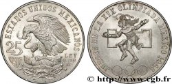 MESSICO 25 Pesos Jeux Olympiques de Mexico 1968 Mexico