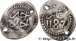 MAROC - (SIDI) MOHAMMED III 1 Dirham AH 1187 (1773) Sans atelier
