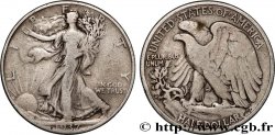 STATI UNITI D AMERICA 1/2 Dollar Walking Liberty 1937 Philadelphie