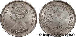 HONG KONG 10 Cents Victoria 1899 Londres