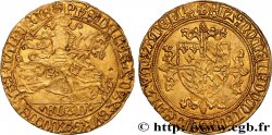 FLANDRE - COMTÉ DE FLANDRE - PHILIPPE LE BON Cavalier d or n.d.  TTB 
