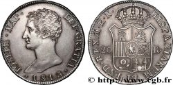 ESPAGNE - ROYAUME D ESPAGNE - JOSEPH NAPOLÉON 20 Reales ou 5 Pesetas 1813 Madrid SUP 