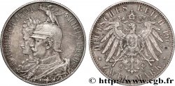 ALLEMAGNE - PRUSSE 2 Mark Guillaume II 200e anniversaire de la Prusse 1901 Berlin