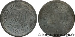 ALLEMAGNE - Notgeld 10 Pfennig Bingen 1918 