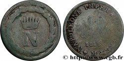 ITALIE - ROYAUME D&nbsp;ITALIE - NAPOLÉON Ier 10 Centesimi 1813 Milan