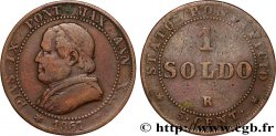 VATICAN ET ÉTATS PONTIFICAUX 1 Soldo an XXI buste large 1867 Rome