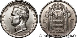 MONACO 5 Francs Prince Rainier III 1966 Paris