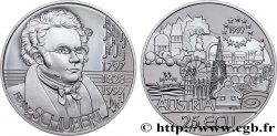 AUSTRIA 25 Ecu Proof Franz Schubert 1997 