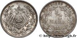 ALLEMAGNE 1/2 Mark Empire aigle impérial 1913 Munich - D