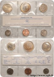 SUÈDE Série FDC de 6 monnaies  1981 
