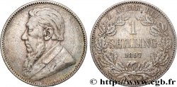 SUDÁFRICA 1 Shilling Kruger 1897  BC+ 