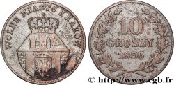 POLONIA - CRACOVIA 10 Groszy  1835 Varsovie q.BB 