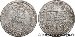 LITUANIE ET POLOGNE - JEAN CASIMIR II 18 Groszy (Groschen) Jean II Casimir Vasa 1663 Cracovie