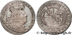 POLONIA 6 Groszy Auguste III 1755 Leipzig