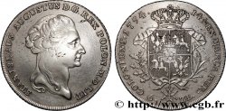 POLEN 6 Zlotych Royaume de Pologne et du Grand-Duché de Lituanie : Roi Stanislas II Auguste  1794 Varsovie