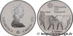 CANADA 5 Dollars Proof JO Montréal 1976 Boxe / Elisabeth II 1976 