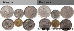 MONACO Lot 6 monnaies Rainier III n.d. Paris