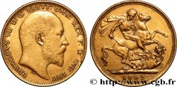 INVESTMENT GOLD 1 Souverain Edouard VII 1902 Melbourne