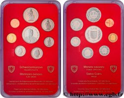 SUIZA Série Proof 8 Monnaies 1994 