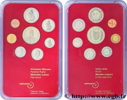 SWITZERLAND Série Proof 8 Monnaies 1998 