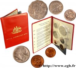 AUSTRALIE Série FDC 6 monnaies 1976 