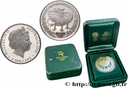 AUSTRALIEN 5 Dollars Proof J.O. de Sydney  Lézard à Collerette 2000 Perth