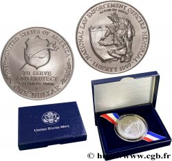 ÉTATS-UNIS D AMÉRIQUE 1 Dollar Mémorial des officiers des forces de l’ordre 1997 Philadelphie