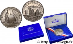 ÉTATS-UNIS D AMÉRIQUE 1/2 Dollar Proof statue de la Liberté / immigrants 1986 San Francisco - S