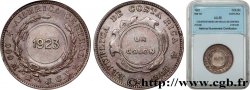 COSTA RICA 1 Colon (surfrappe) 1923 