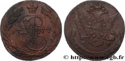 RUSSLAND - KATHARINA II 5 Kopecks  1777 Ekaterinbourg