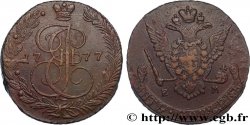 RUSSLAND - KATHARINA II 5 Kopecks  1777 Ekaterinbourg