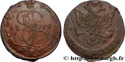 RUSSLAND - KATHARINA II 5 Kopecks  1779 Ekaterinbourg