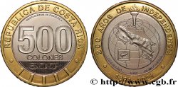 COSTA RICA 500 Colones Bicentenaire de l indépendance 2021 Paris