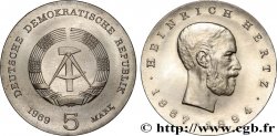 ALLEMAGNE RÉPUBLIQUE DÉMOCRATIQUE 5 Mark Heinrich Hertz 1969  SPL 