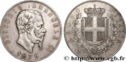 ITALY - KINGDOM OF ITALY - VICTOR-EMMANUEL II(5/06/1802-13/03/1821) 5 Lire  1876 Rome
