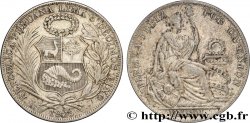 PÉROU 1 Sol “Liberté” assise 1935 Lima TB+ 