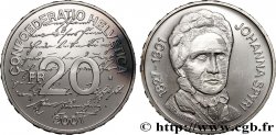 SCHWEIZ 20 Francs Johanna Spyri 2001 Berne 