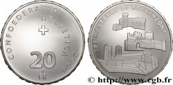 SUIZA 20 Francs Châteaux de Bellinzone 2004 Berne - B