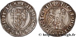 ITALY - NAPLES - CHARLES II OF ANJOU Salut d argent n.d. Naples