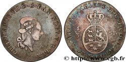 GERMANY - SCHLESWIG-HOLSTEIN - CHRISTIAN VII OF DENMARK 1/3 Speciedaler ou 20 schilling 1788 Altona