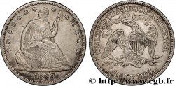 UNITED STATES OF AMERICA 1/2 Dollar “Seated Liberty” 1869 Philadelphie