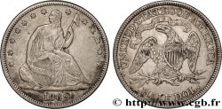 ÉTATS-UNIS D AMÉRIQUE 1/2 Dollar “Seated Liberty” 1869 Philadelphie