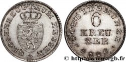 GERMANY - HESSE 6 Kreuzer Hesse-Darmstadt 1826 