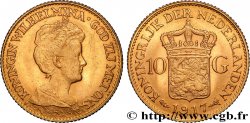 INVESTMENT GOLD 10 Gulden, 3e type Wilhelmina 1917 Utrecht