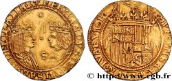 ESPAGNE - ROYAUME D ESPAGNE - ISABELLE ET FERDINAND LES ROIS CATHOLIQUES Double excellente n.d. Séville TTB+ 